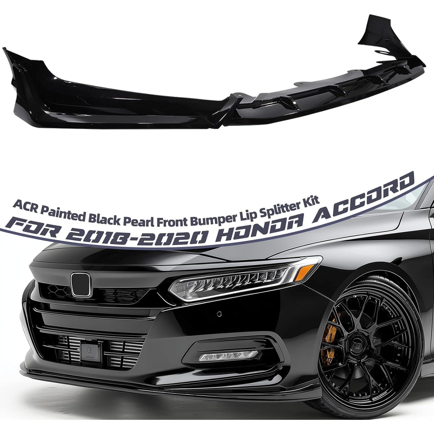 Labio Spoiler Divisor Parachoques Frontal ZXMOTO Honda Accord 2018-2020