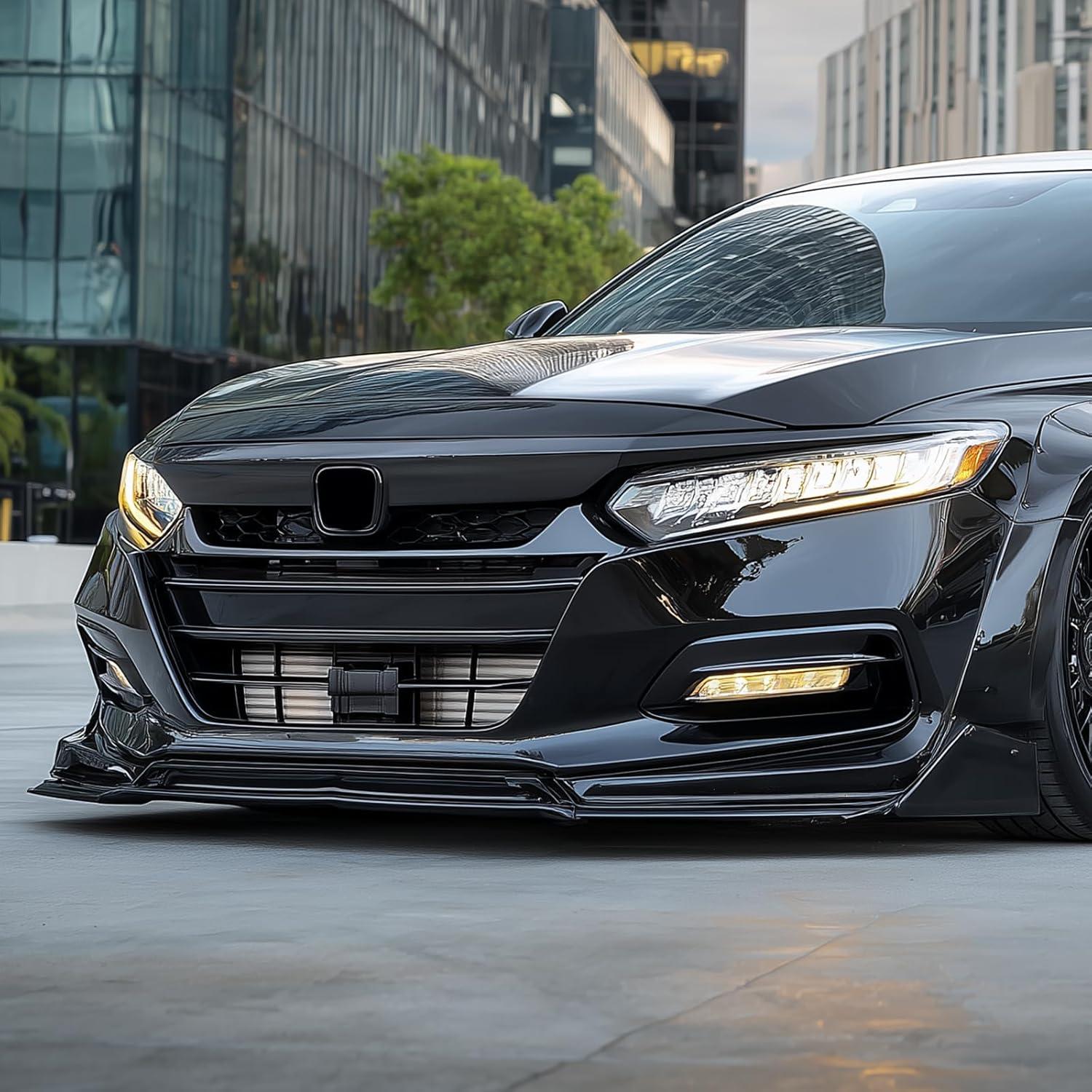 Labio Spoiler Divisor Parachoques Frontal ZXMOTO Honda Accord 2018-2020