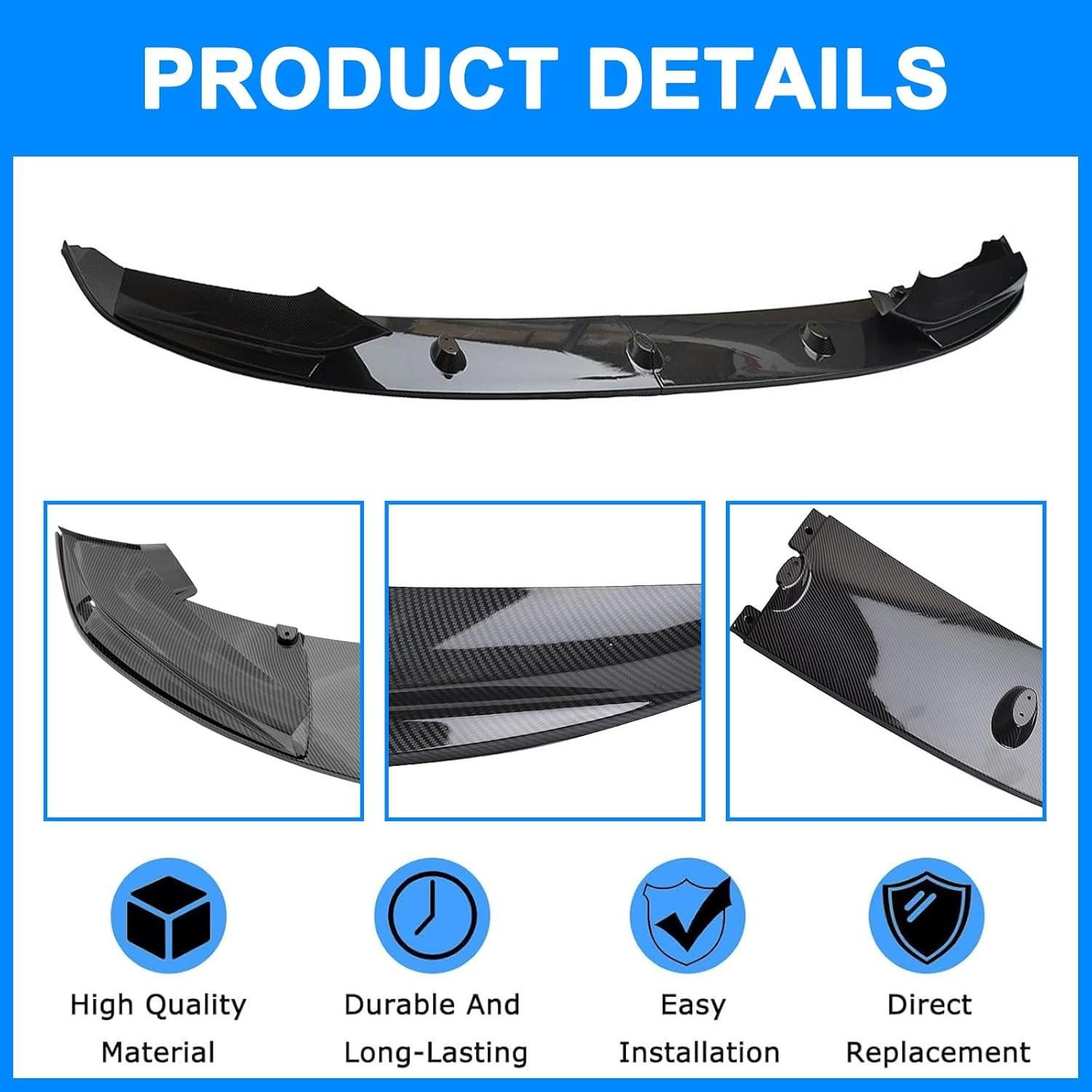 Labio Parachoques Frontal BMW Serie 5 F10 M Sport 2011-2016