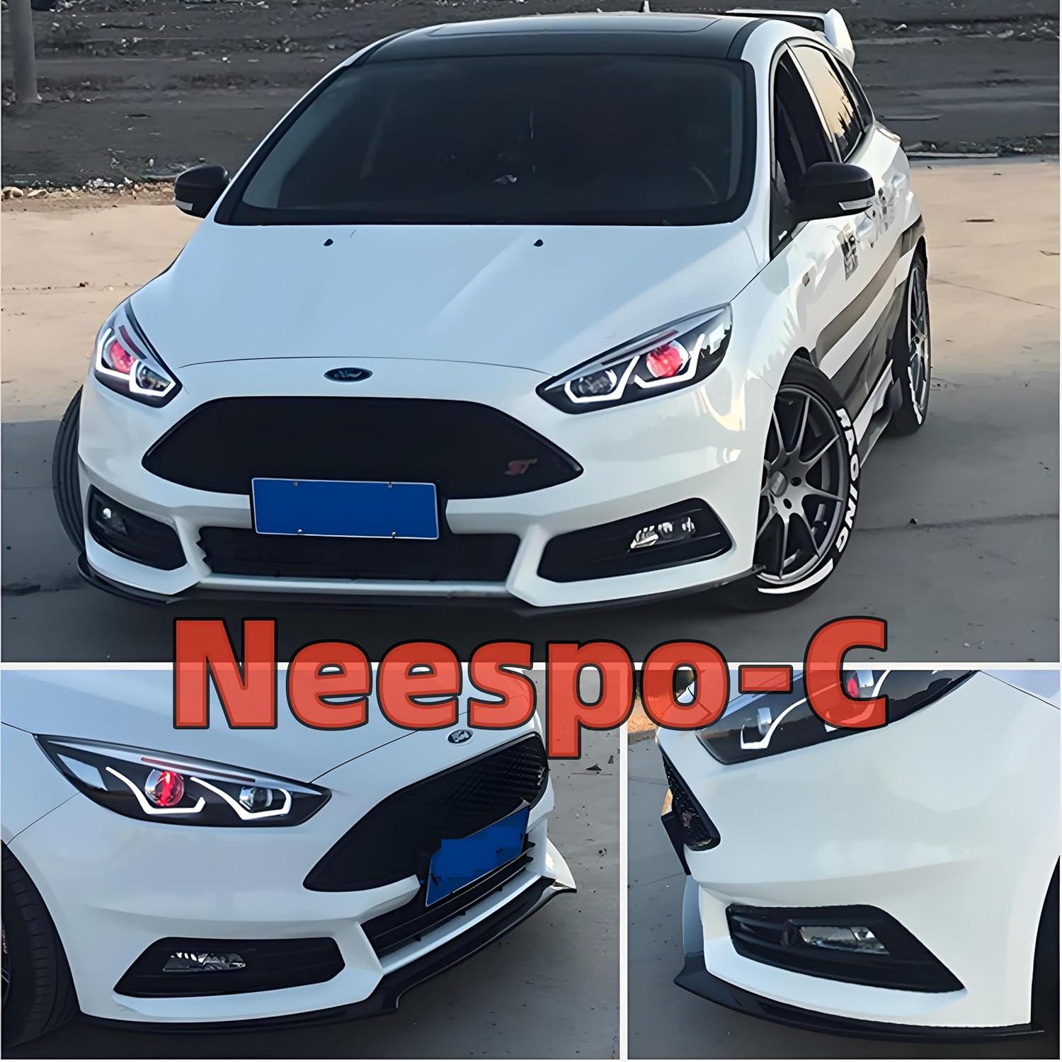 Divisor de Labio Frontal NEESPOC para Ford Focus RS/ST 2016-2018