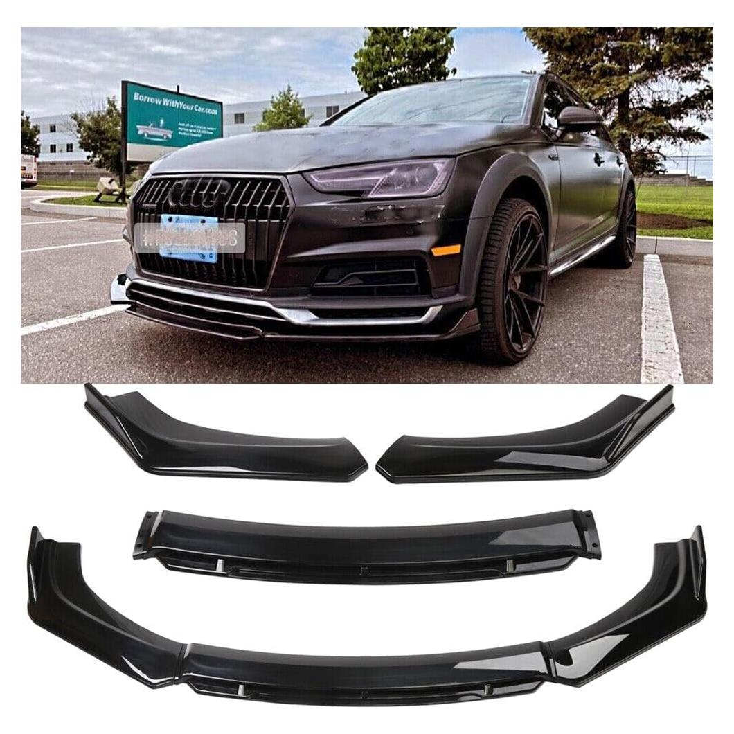 Labio de Parachoques Delantero Universal DREAMOTOR 4 Piezas