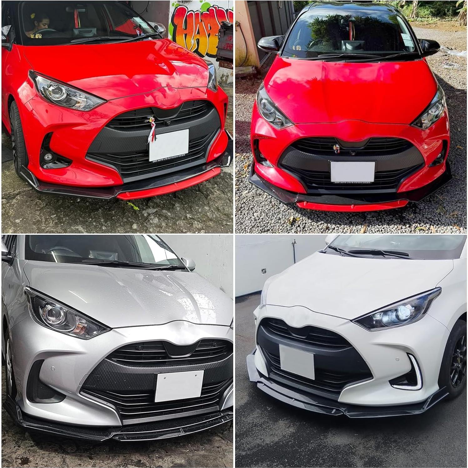 Labio de Parachoques Delantero Universal DREAMOTOR 4 Piezas