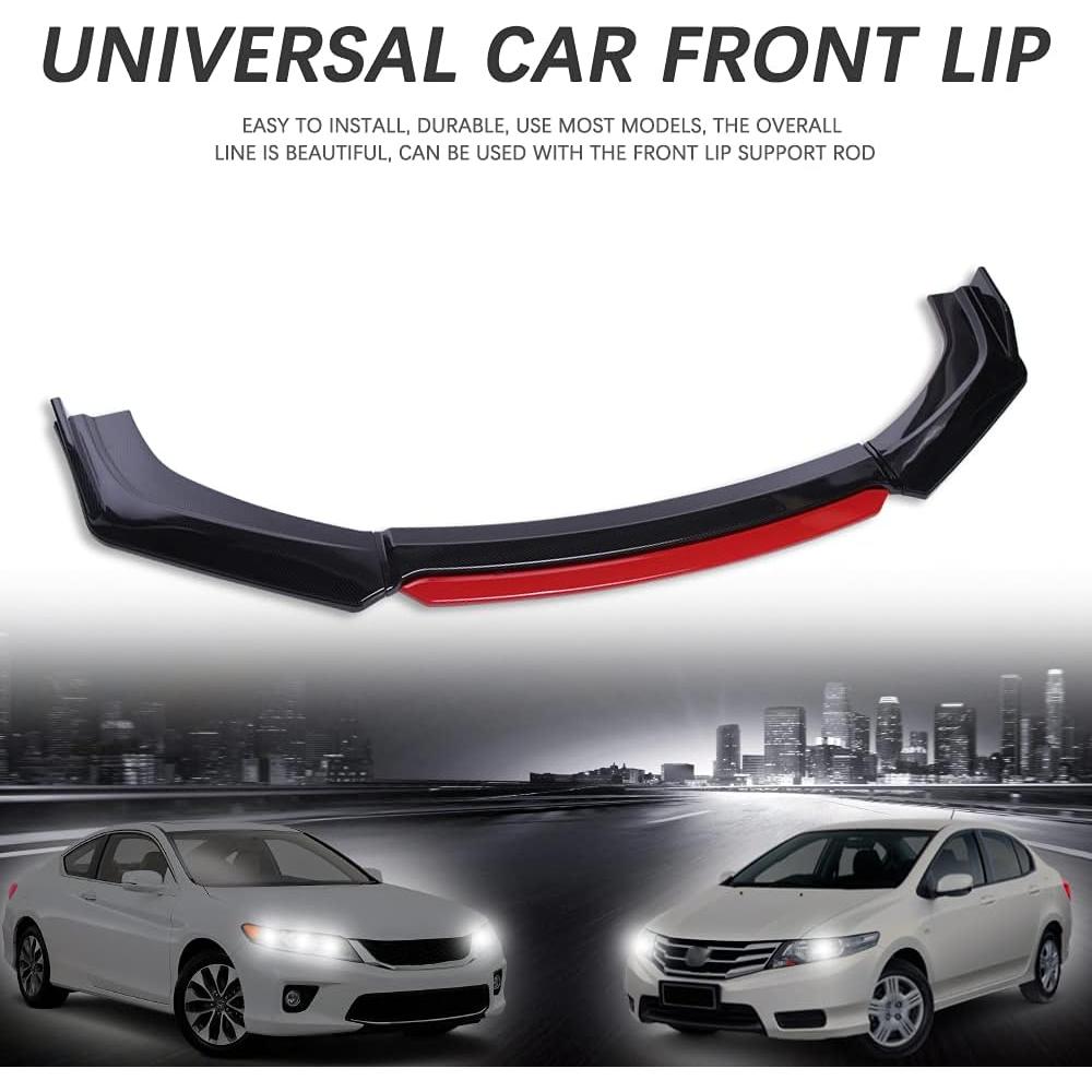 Labio de Parachoques Delantero Universal DREAMOTOR 4 Piezas