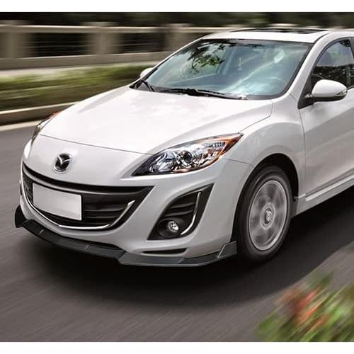 Kit de Parachoques Delantero 3 Piezas Mazda 3 2010-2013 Negro Mate