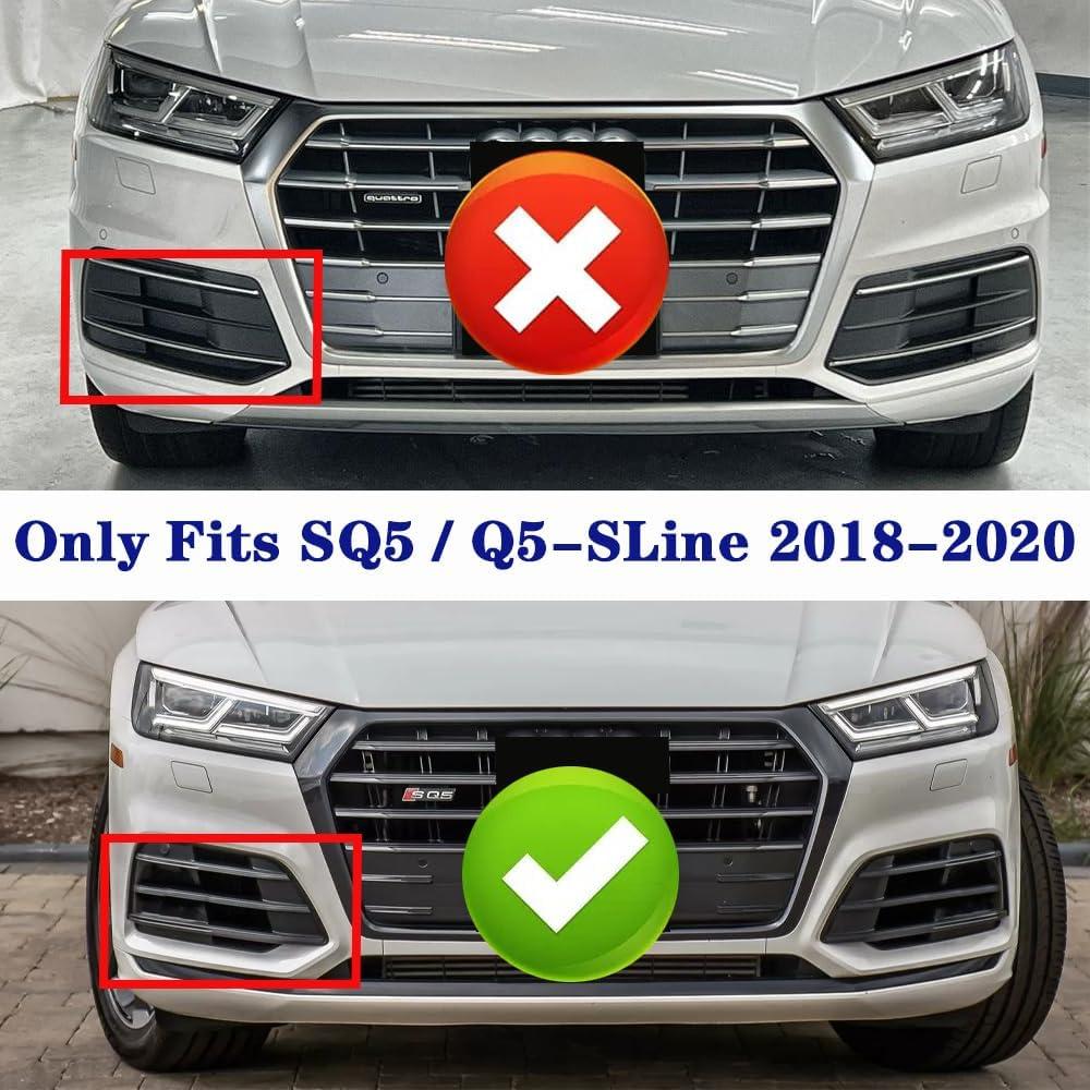 Divisor de Labio Frontal NEESPOC para Audi SQ5 Q5-Sline 2018-2020