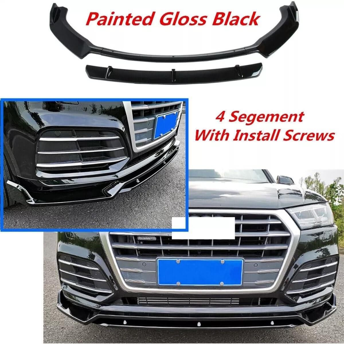 Divisor de Labio Frontal NEESPOC para Audi SQ5 Q5-Sline 2018-2020