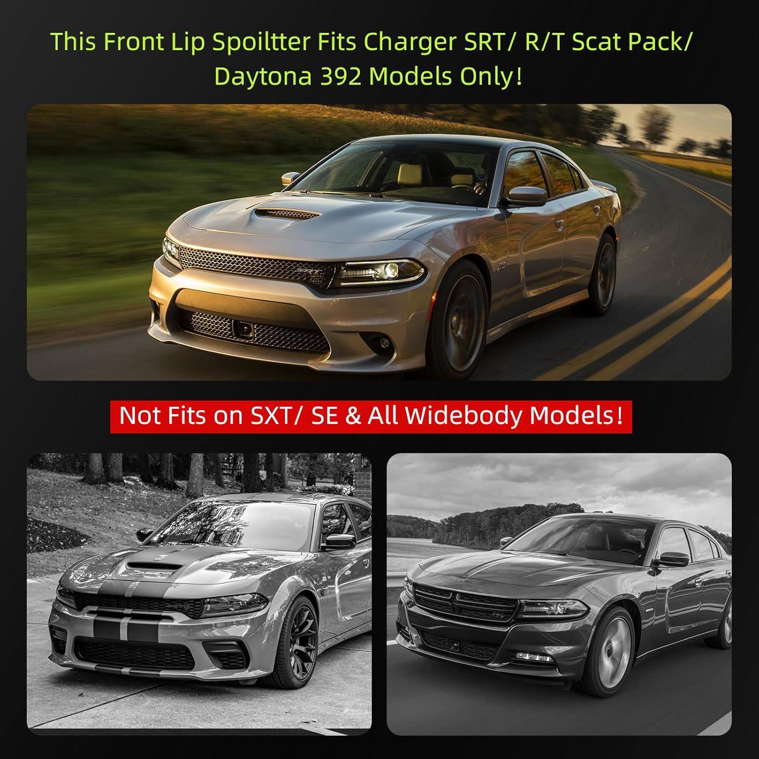 Divisor de Labio Frontal Femibon para Dodge Charger 2015-2023