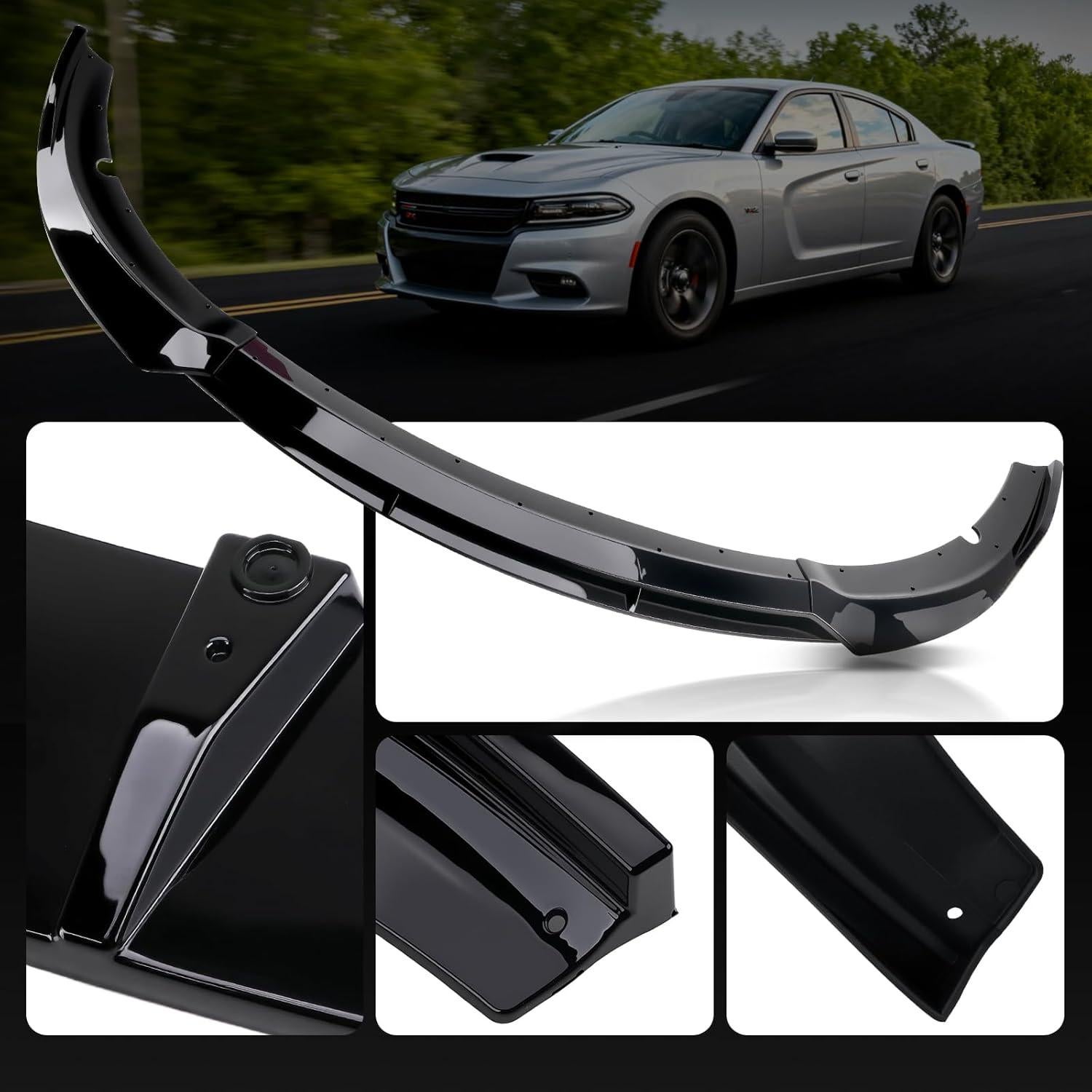 Divisor de Labio Frontal Femibon para Dodge Charger 2015-2023