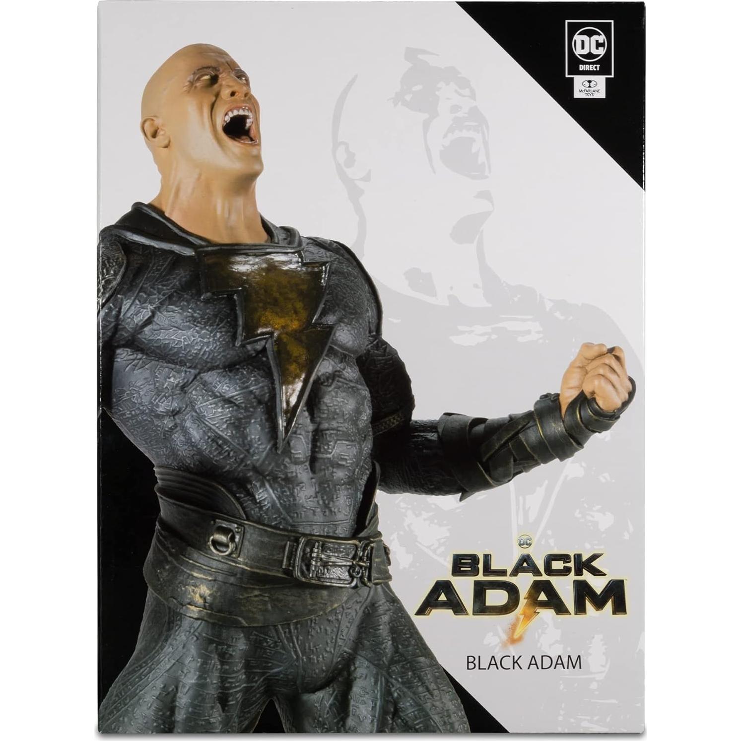 Estatua de Resina Black Adam McFarlane 30 cm con imanes