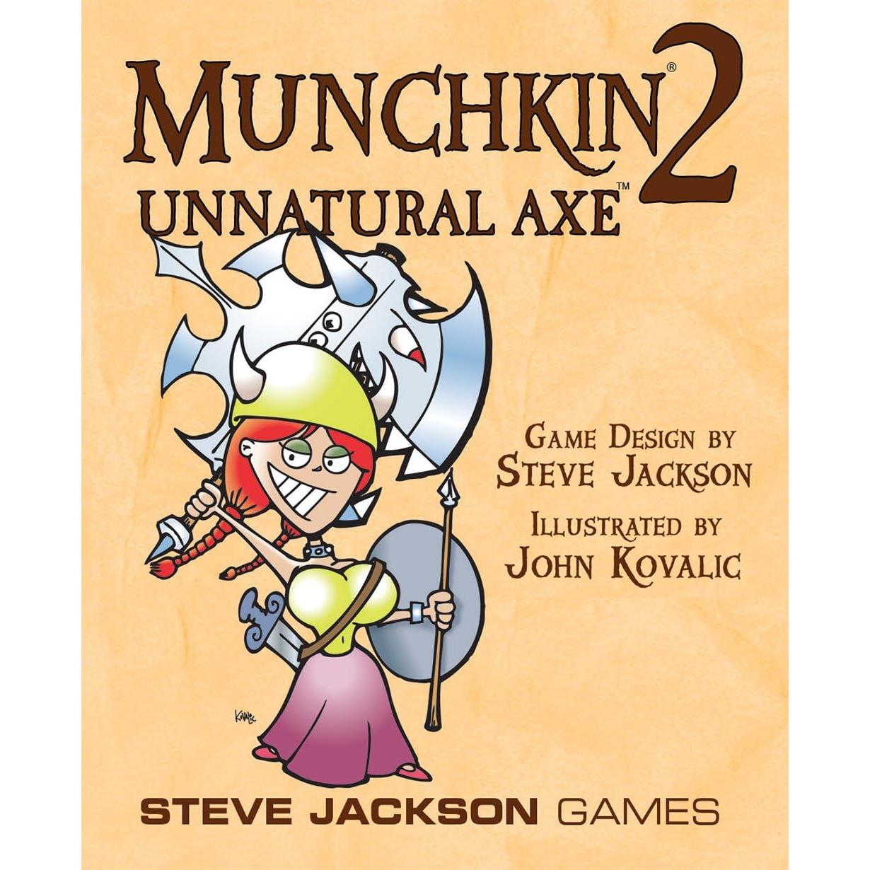 Munchkin 2 - Hacha Antinatural Steve Jackson Games 112 cartas
