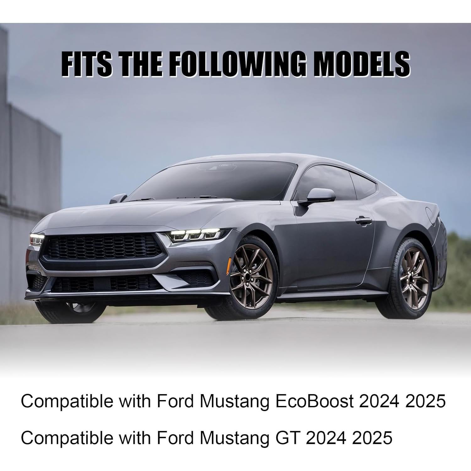 Labio de Parachoques Frontal Fancemot para Ford Mustang 2024-2025