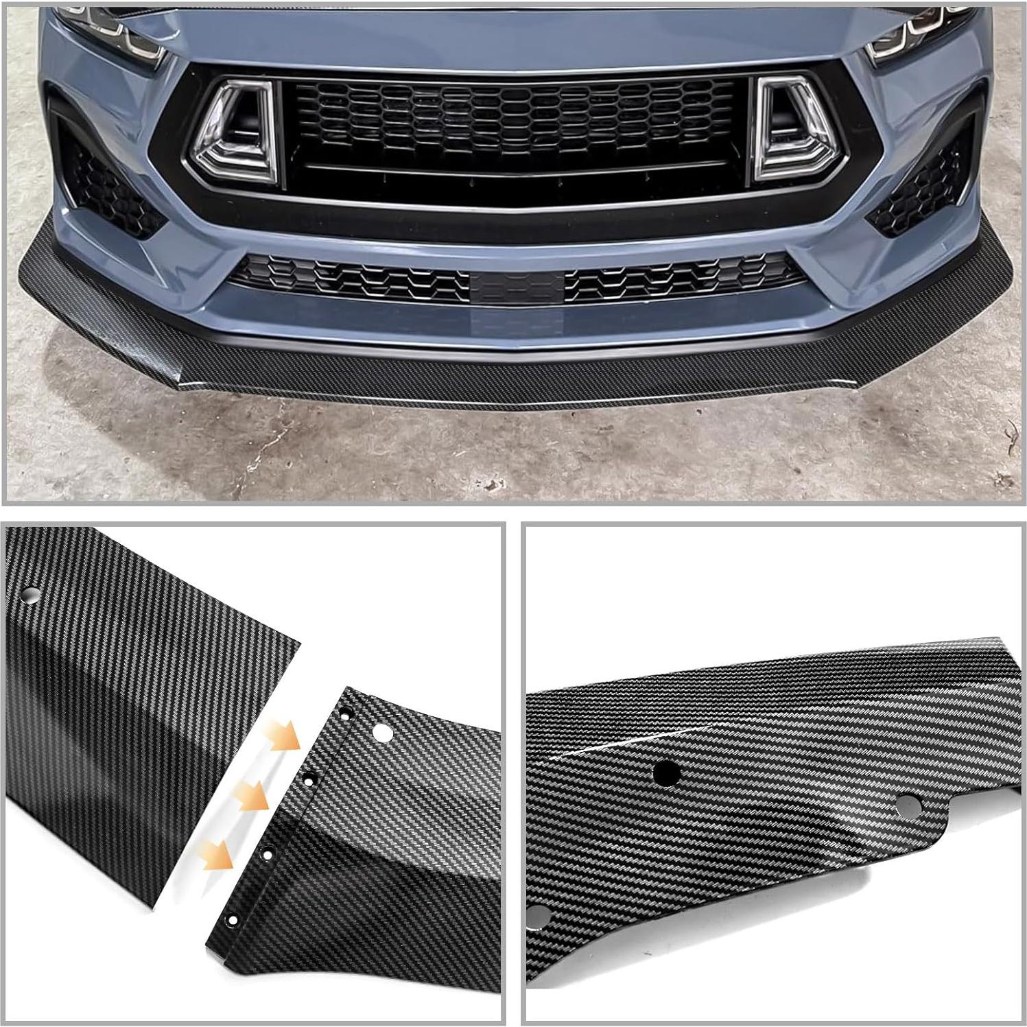 Labio de Parachoques Frontal Fancemot para Ford Mustang 2024-2025