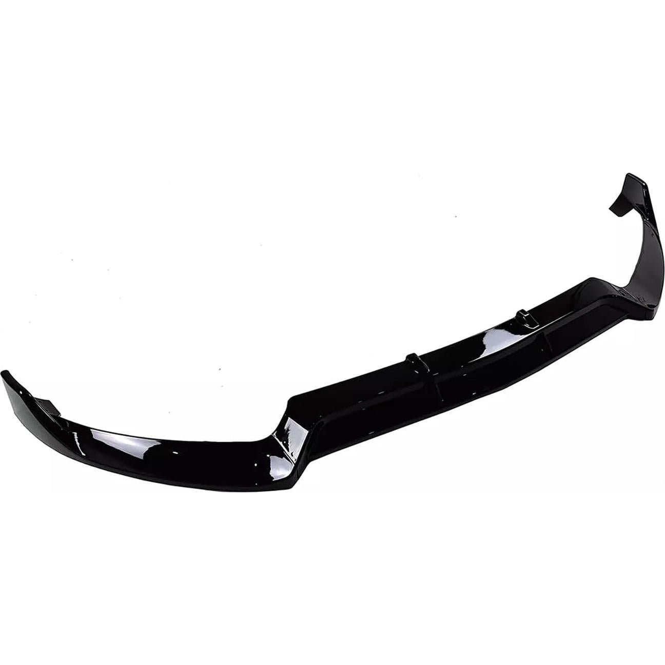 Divisor de Labio Frontal Negro Brillante para Clase C W205 AMG