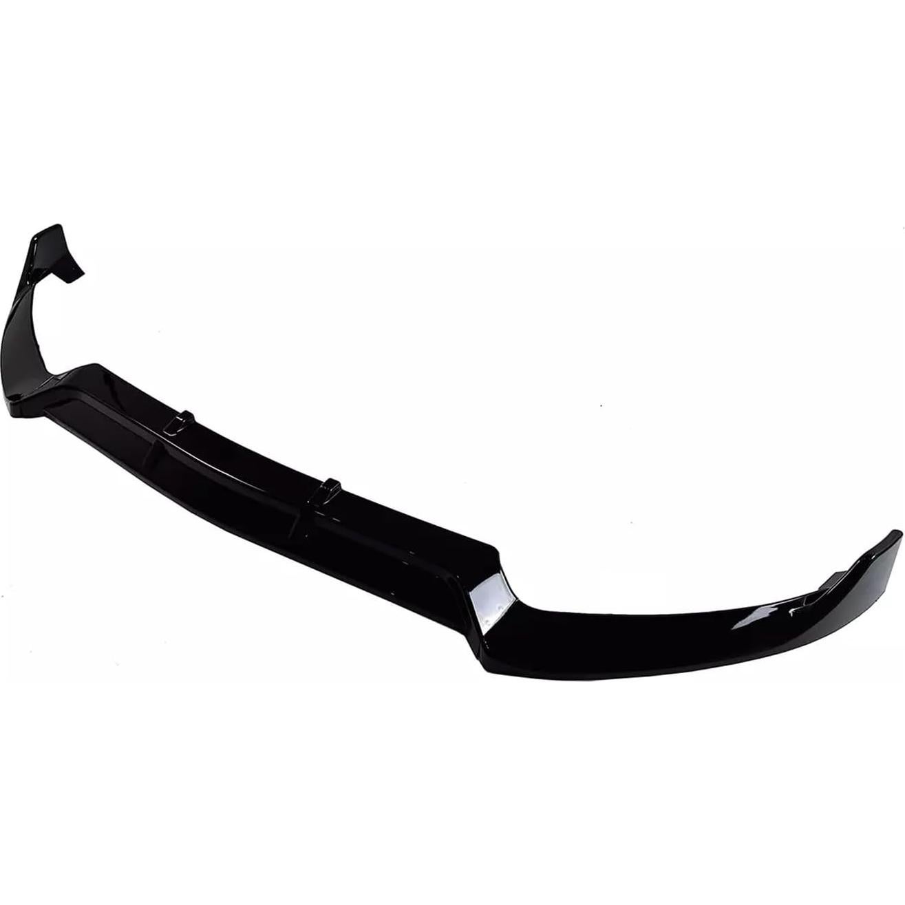 Divisor de Labio Frontal Negro Brillante para Clase C W205 AMG