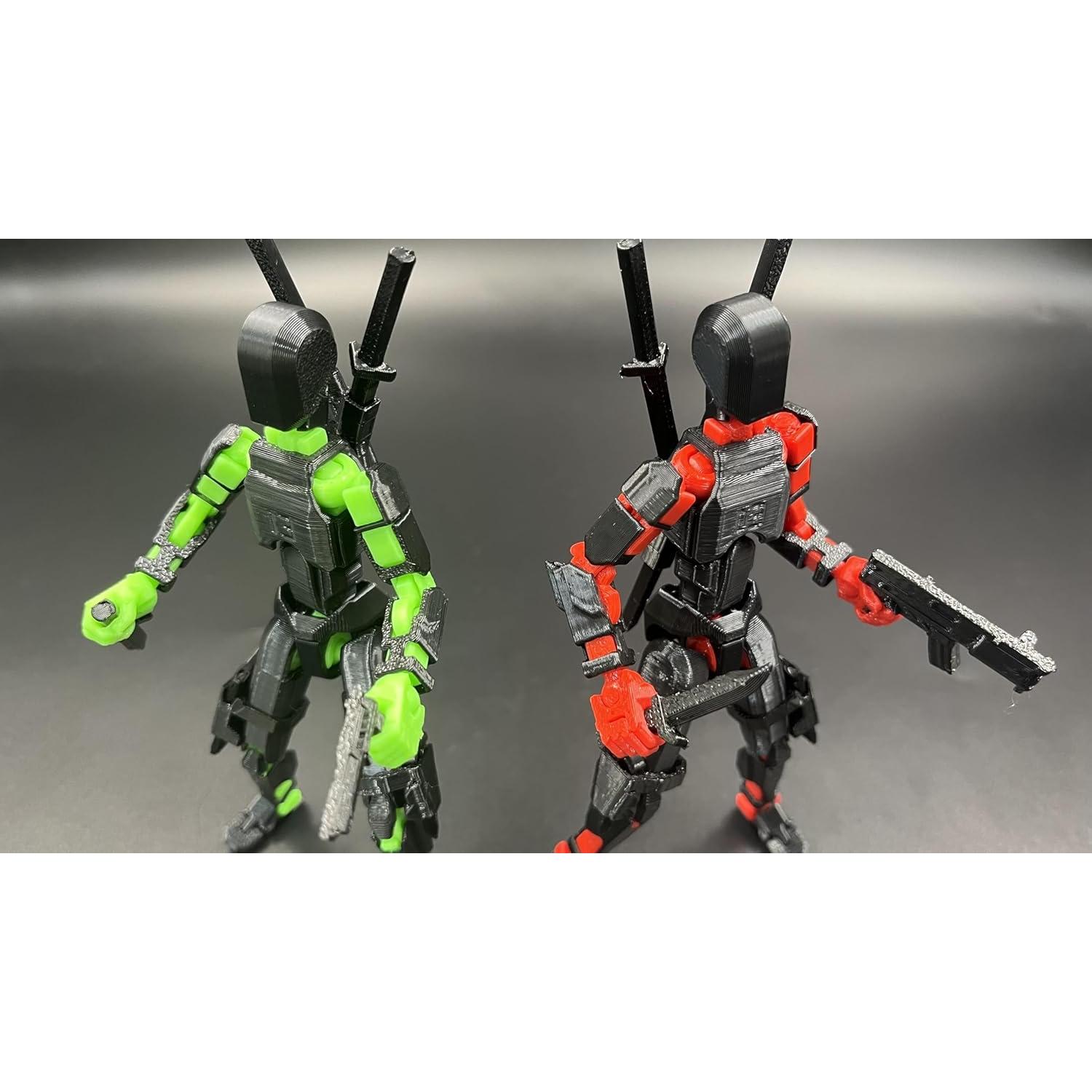 Conjunto de Figuras de Acción PEKOIU T13 Multi-Articuladas