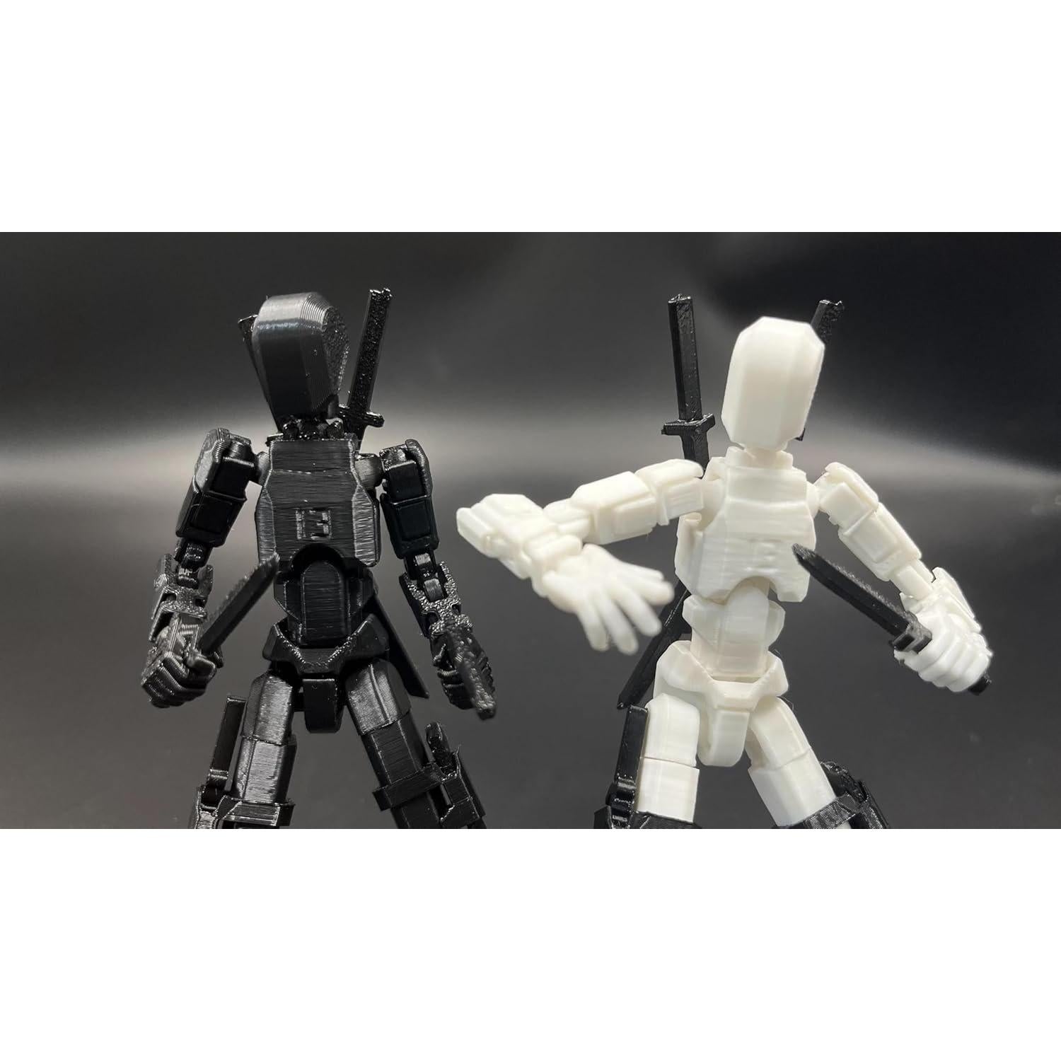 Conjunto de Figuras de Acción Titan 13 - 2 Pcs Multi-Articuladas
