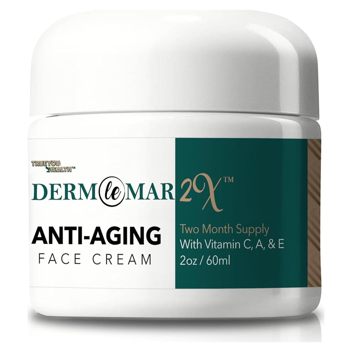 Crema Facial Anti-Envejecimiento Derm Le Mar 2x - 2 Meses