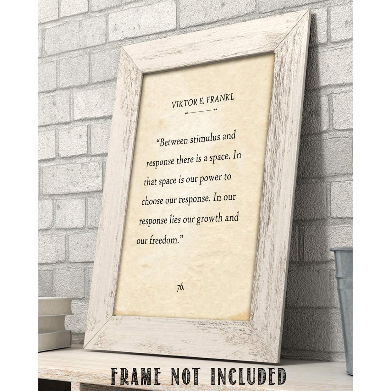 Impresión Motivacional Sin Marco 11x14 Lone Star Art