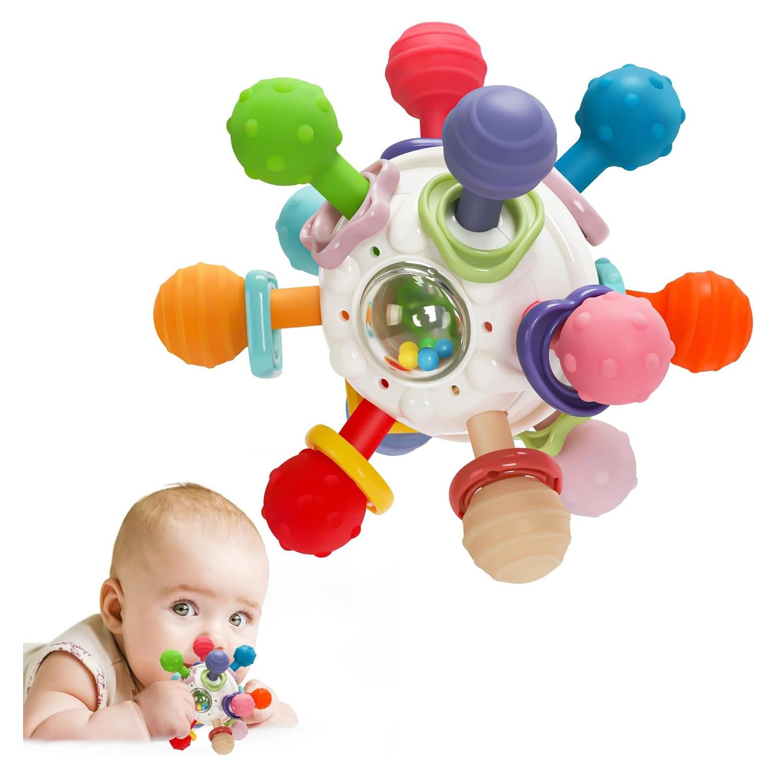 TOHIBEE Juguete Sensorial para Bebés 0-18 Meses Multicolor