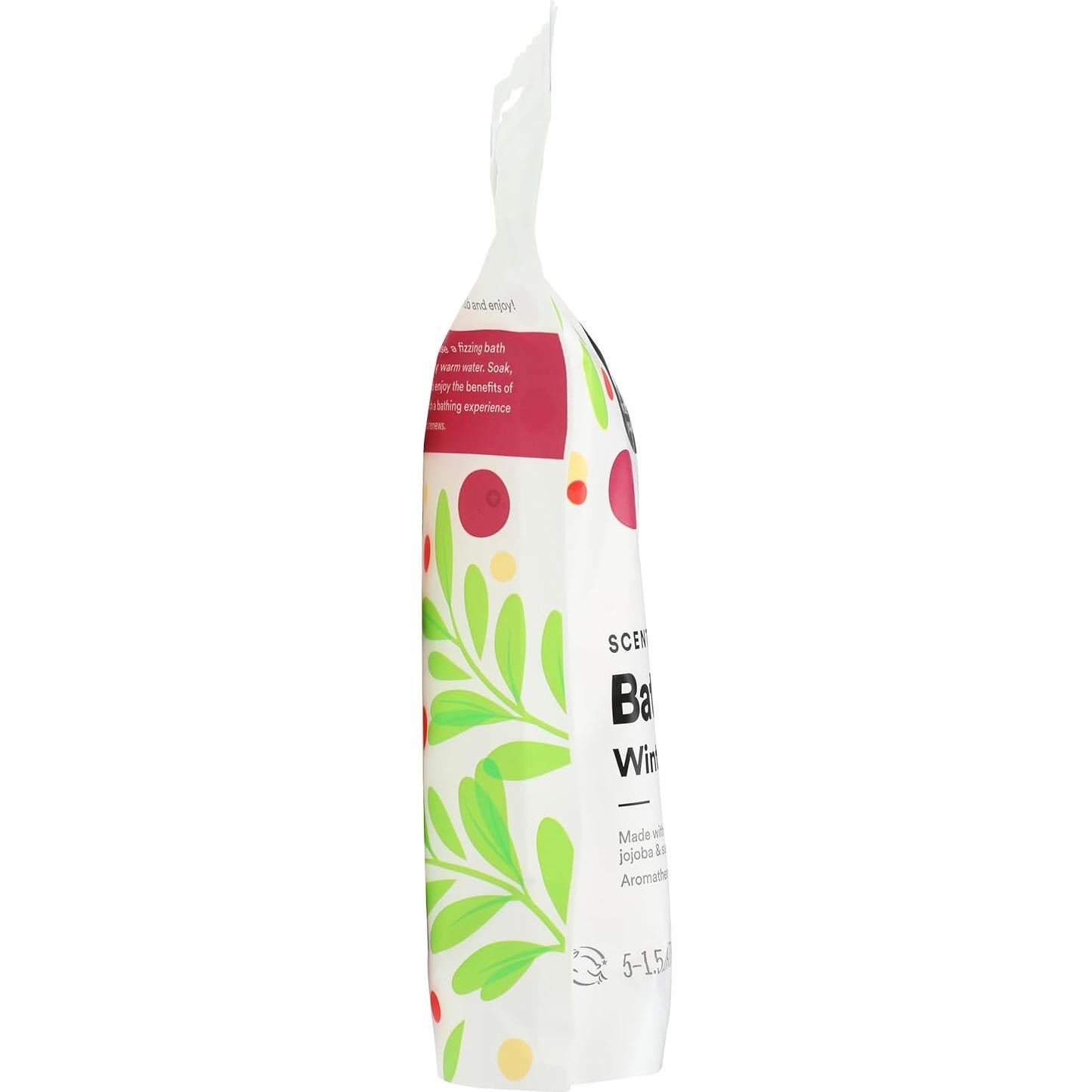 Bomba de Baño Saffron Winterberry 365 Whole Foods 5 Unidades