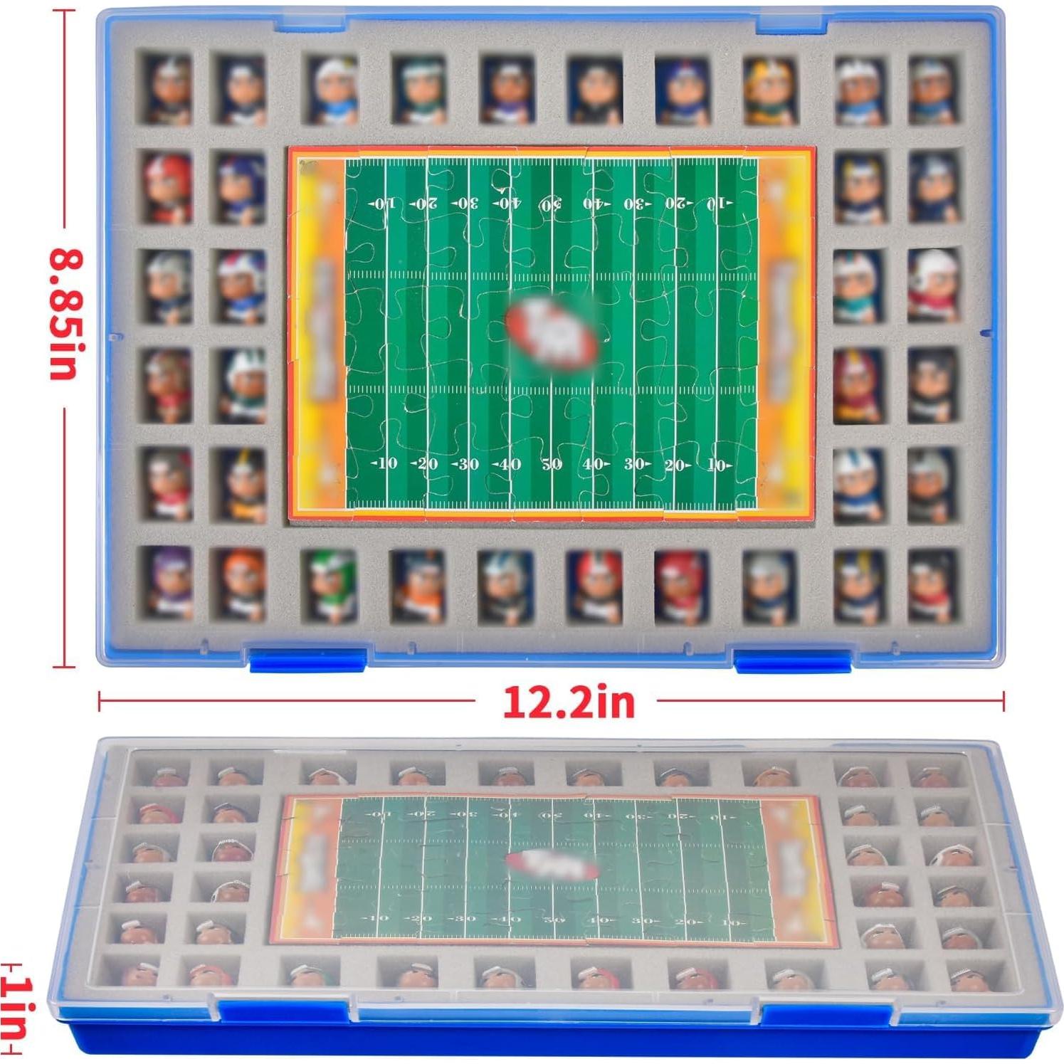 Caja de Almacenamiento Xuerdon para Mini Figuras - Azul