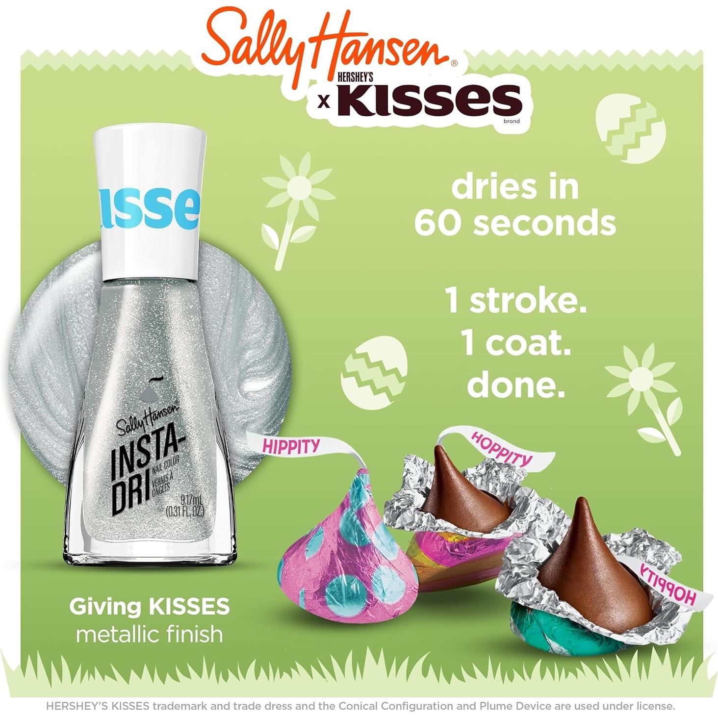 Esmalte de Uñas Sally Hansen Insta-Dri Dando Besos 2x8.5ml