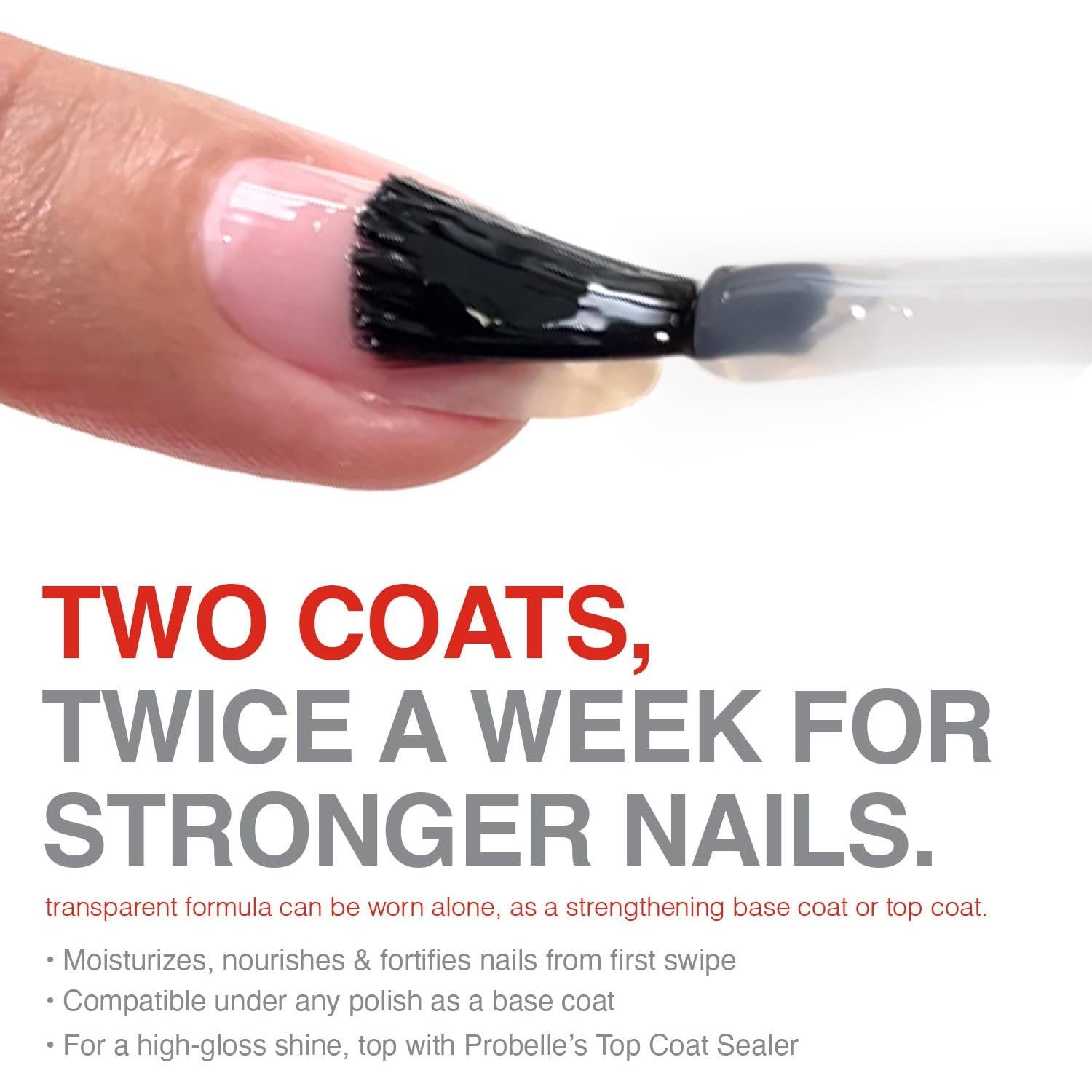 Endurecedor de Uñas ProBelle 14g - Tratamiento Reparador Transparente