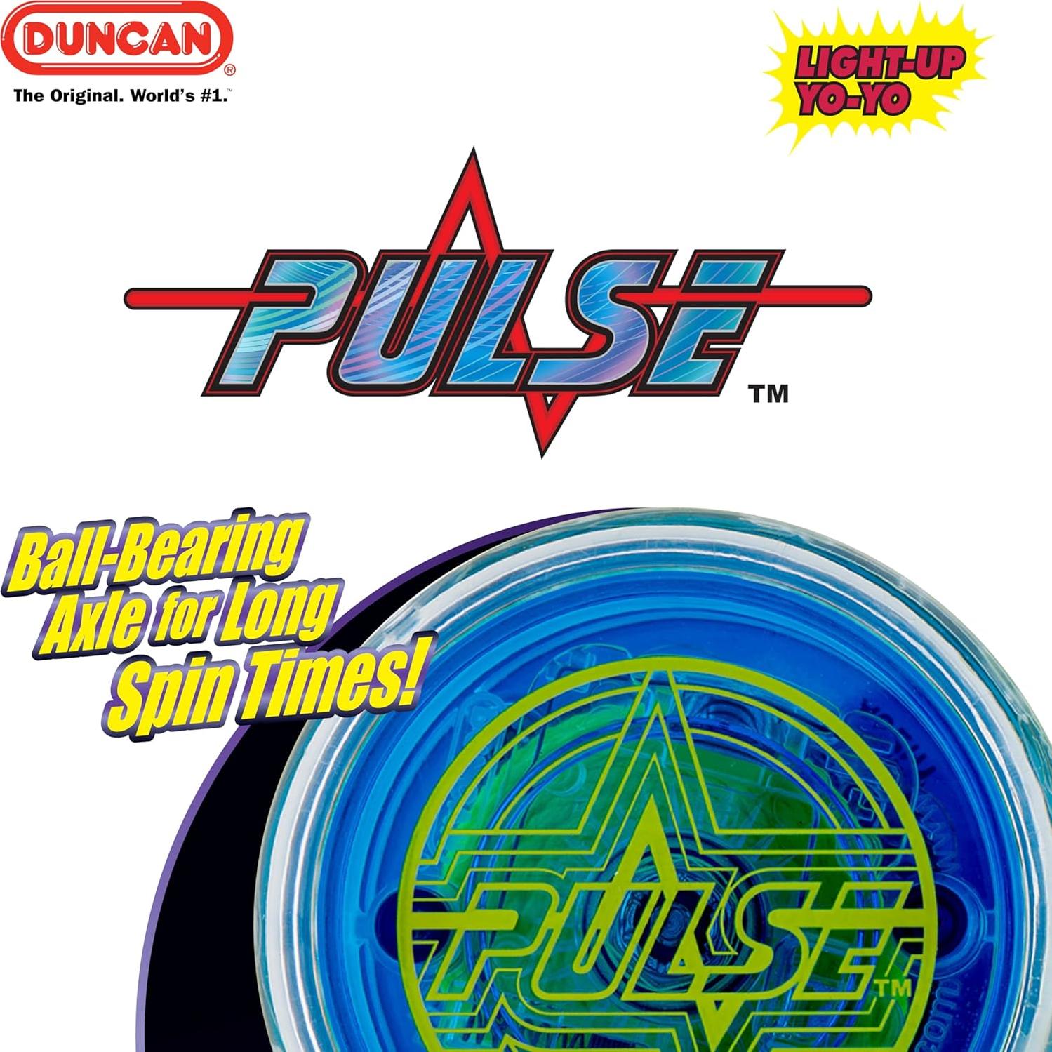 Yo-Yo Duncan Pulse LED Intermedio Rojo 55.6g 5.74cm