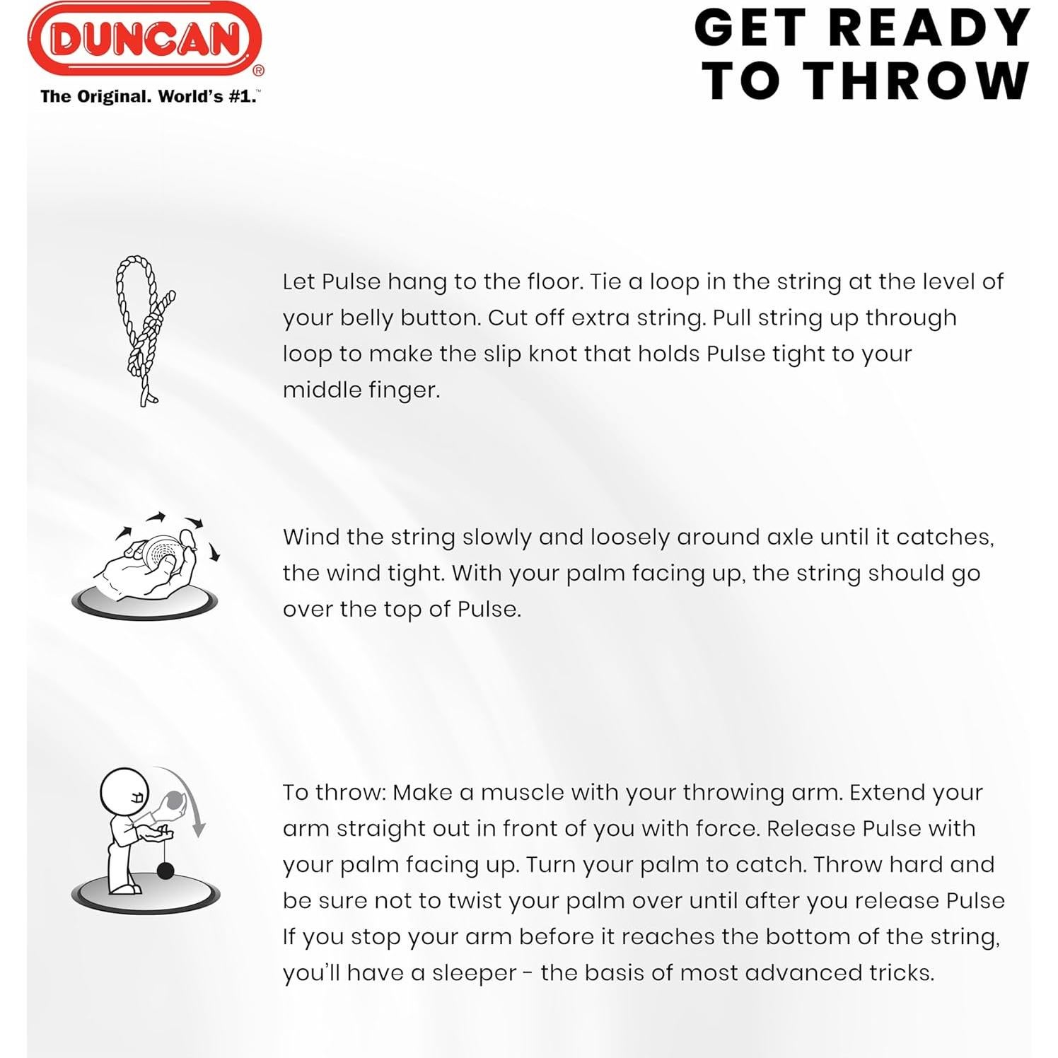 Yo-Yo Duncan Pulse LED Intermedio Rojo 55.6g 5.74cm