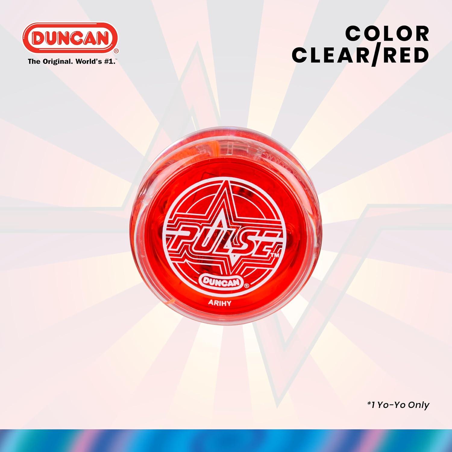 Yo-Yo Duncan Pulse LED Intermedio Rojo 55.6g 5.74cm