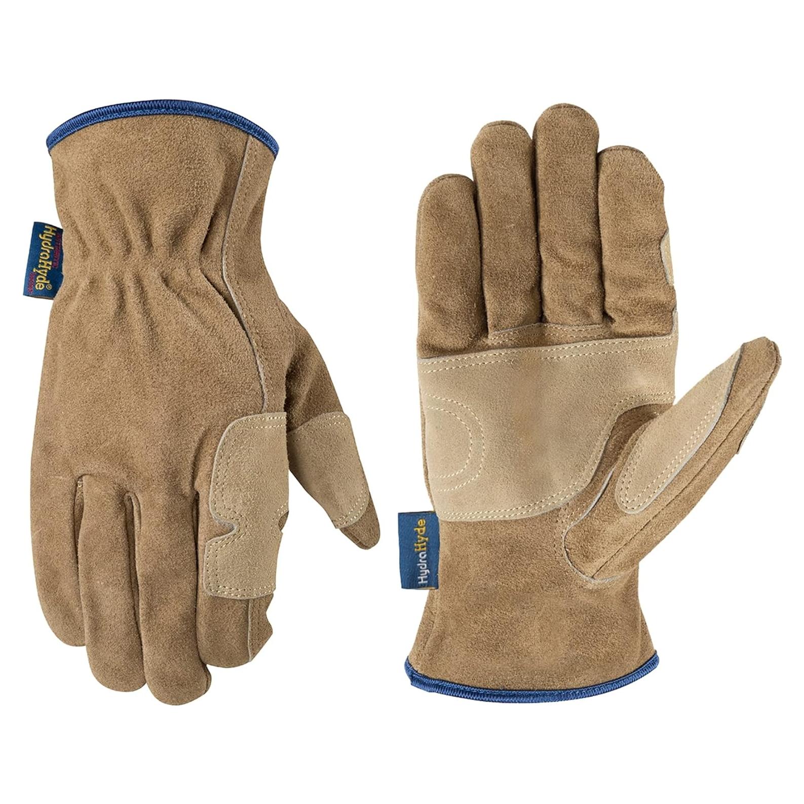 Guantes de Trabajo Wells Lamont 1019M Cuero Resistente al Agua