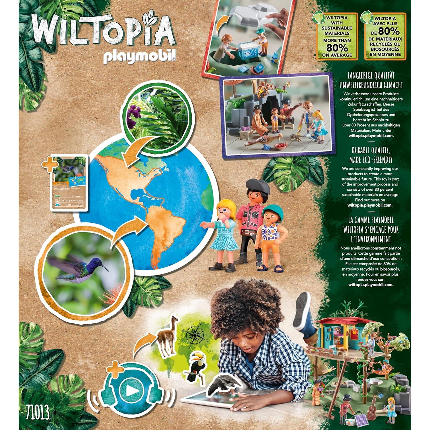 Casa del Árbol Familiar Playmobil Wiltopia 36x37x34 cm