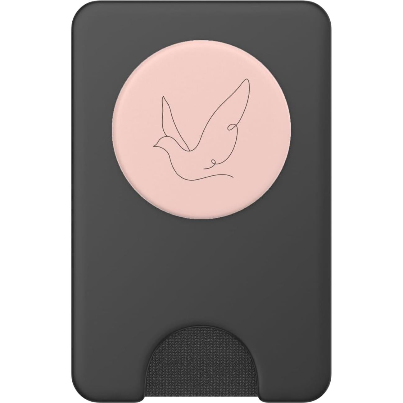 PopWallet Magnético PopSockets Dove Arte Lineal Rosa Pastel