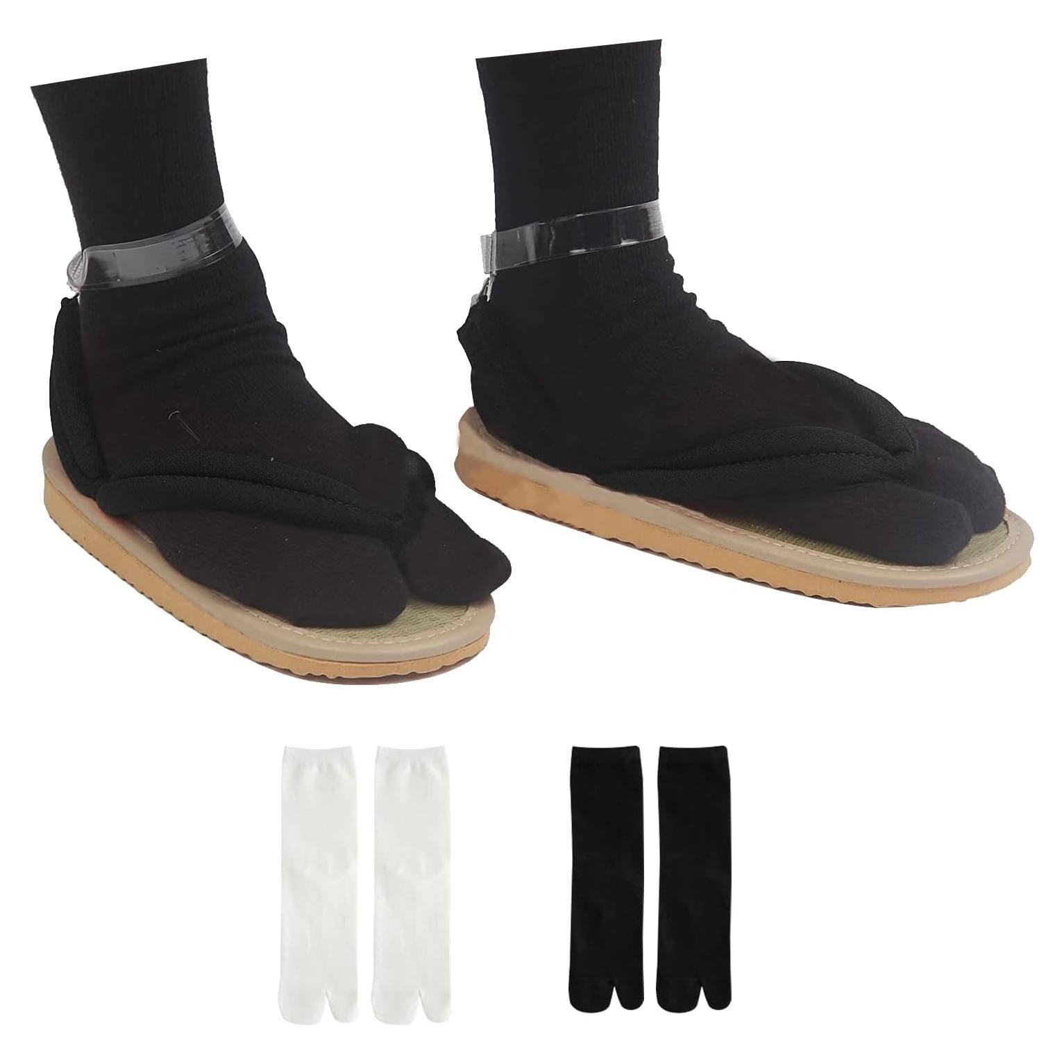 Zapatos Clog Unisex Toyep Cosplay Oshitari Negro 27.1x13.6cm