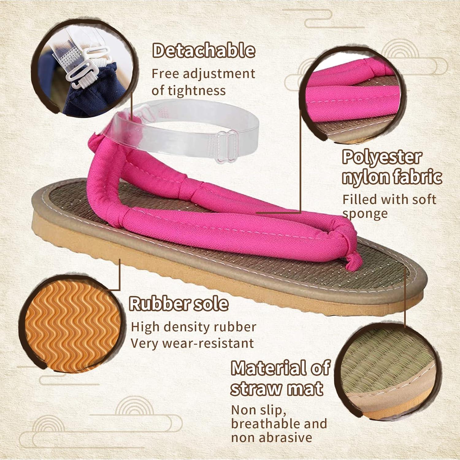 Zapatos Clog Unisex Toyep Cosplay Rosa Profundo 27x13cm