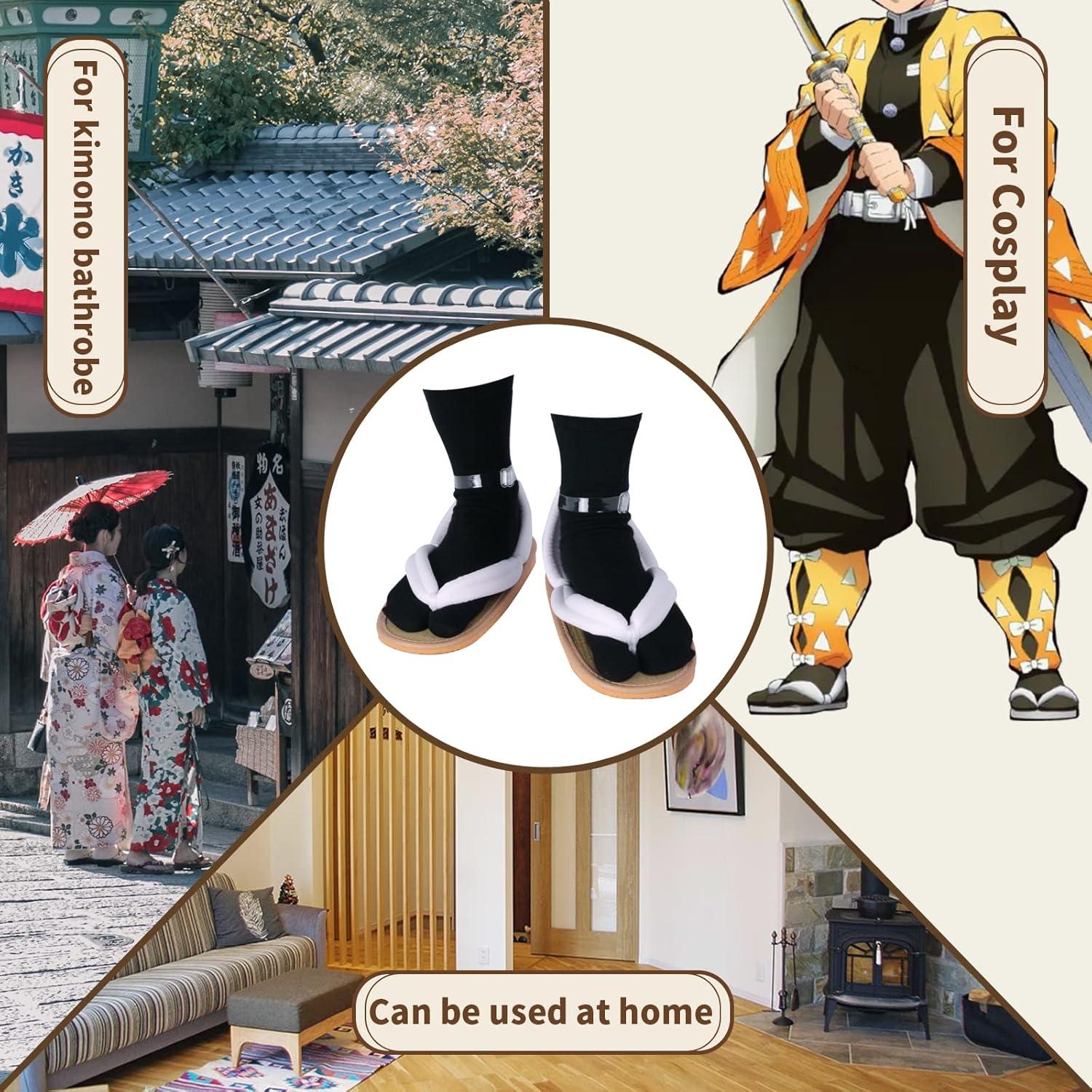 Zapatos Clog Unisex Toyep Cosplay Oshitari Blancos