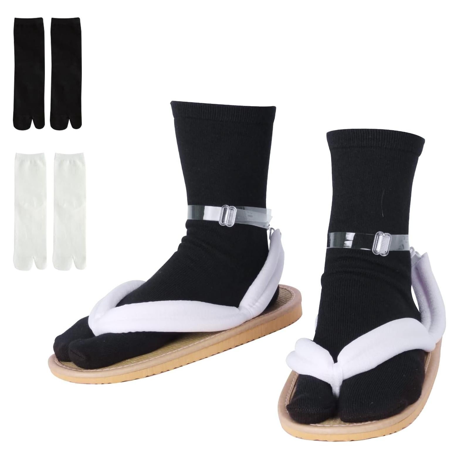 Zapatos Clog Unisex Toyep Cosplay Oshitari Blancos