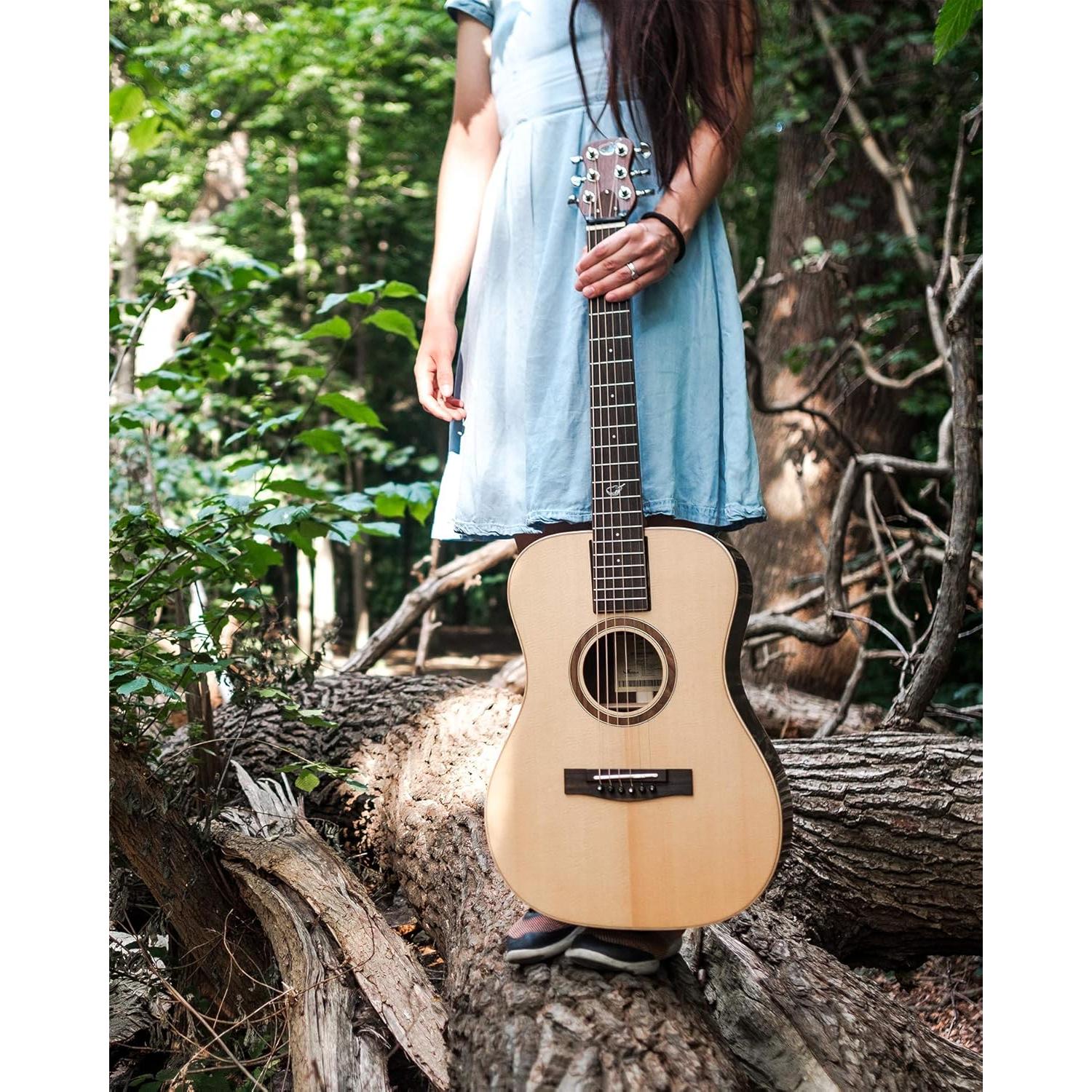 Guitarra de Viaje Journey FF412C Acústica-Eléctrica 2.44 kg