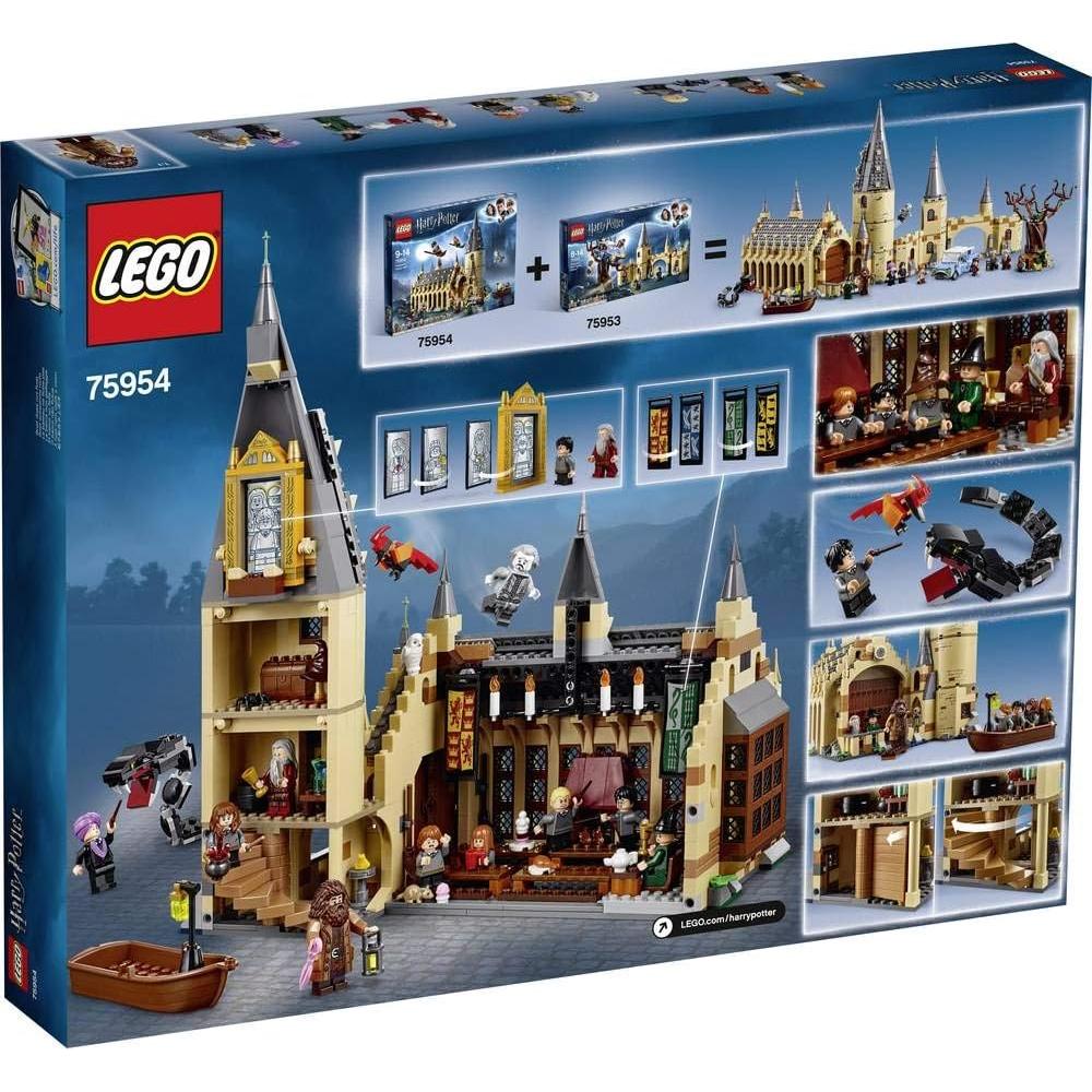 Lego 75954 Harry Potter Gran Comedor Hogwarts 878 Piezas