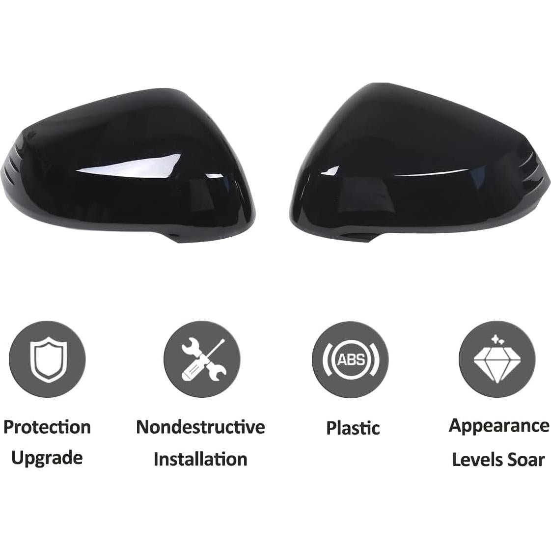 Cubiertas de Espejo Retrovisor JONKOKO para BMW X1 U11 2023-2024