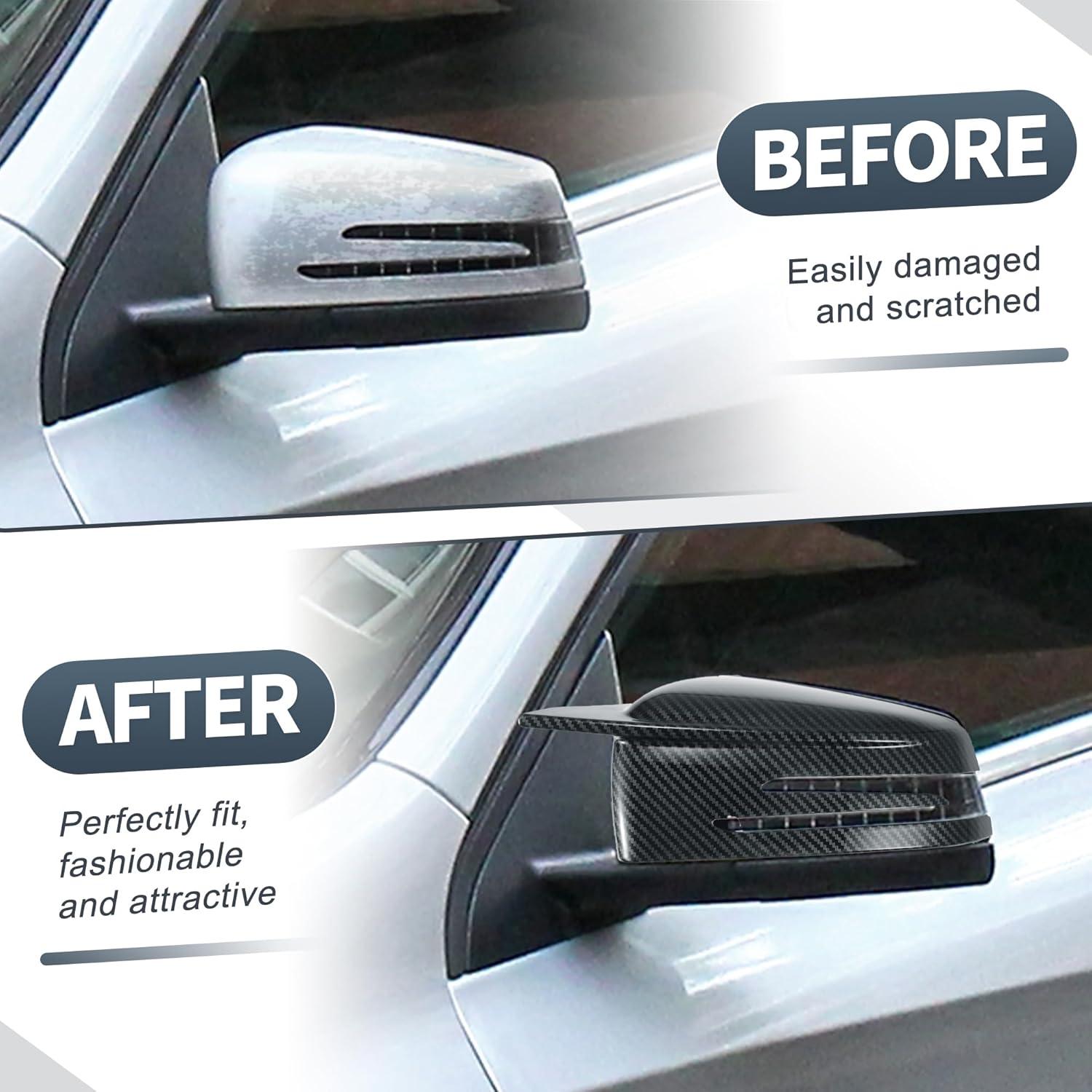 Cubiertas de Espejo Retrovisor X AUTOHAUX para Mercedes-Benz