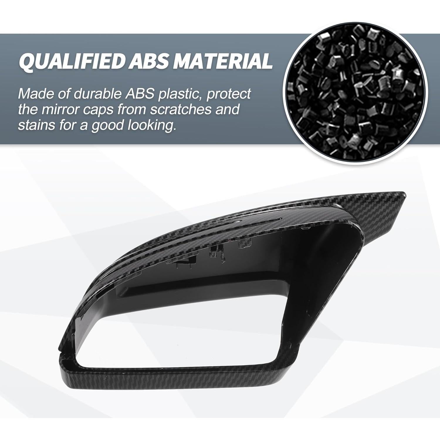 Cubiertas de Espejo Retrovisor X AUTOHAUX para Mercedes-Benz