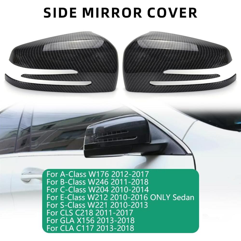 Cubiertas de Espejo Retrovisor KARTONMOTOR para Mercedes Benz