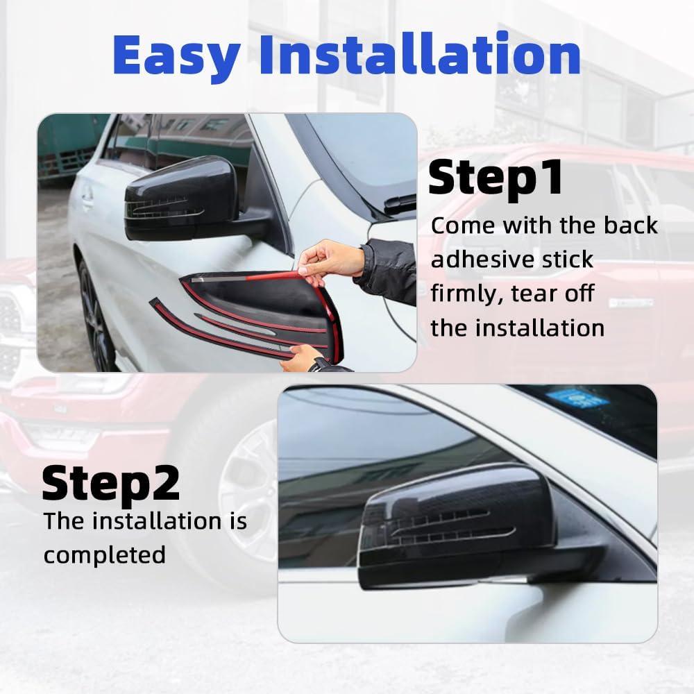 Cubiertas de Espejo Retrovisor KARTONMOTOR para Mercedes Benz