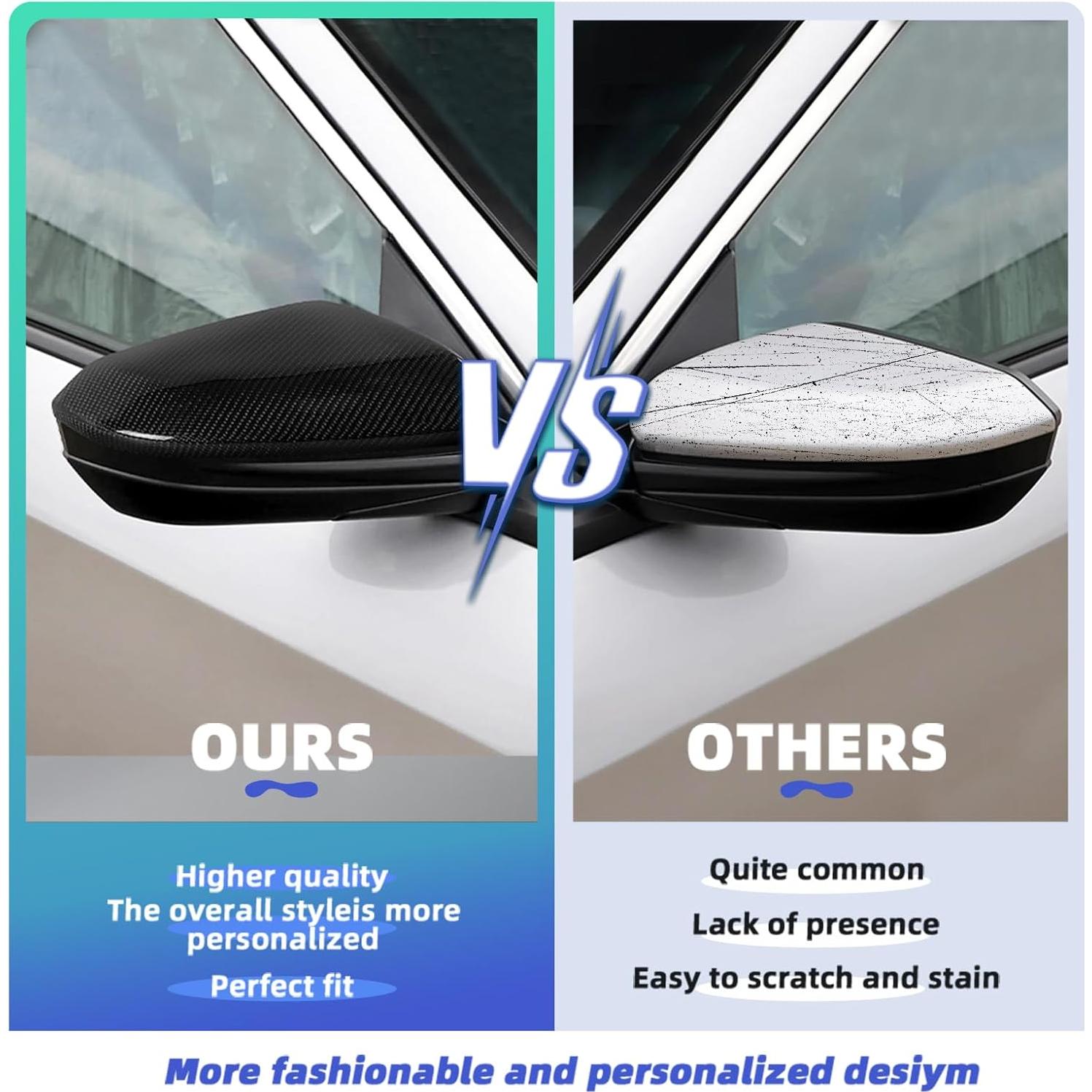 Carcasa Espejo Retrovisor KARTONMOTOR Fibra Carbono Honda Civic 2016-2021