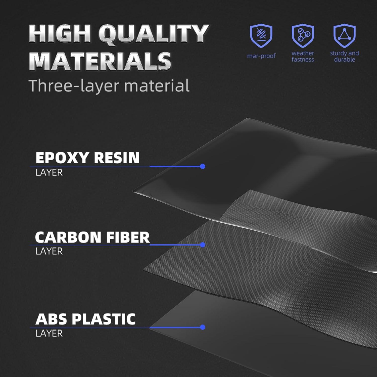 Carcasa Espejo Retrovisor KARTONMOTOR Fibra Carbono Honda Civic 2016-2021