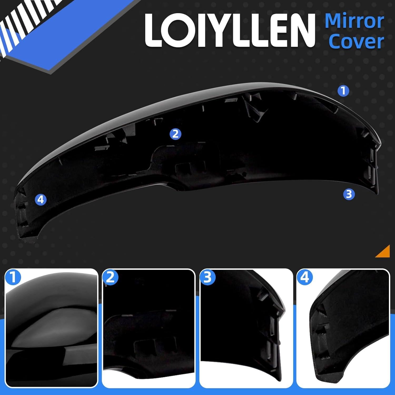 Cubierta de Espejo Lateral Izquierda Honda Civic 2022-2025 - LOIYLLEN