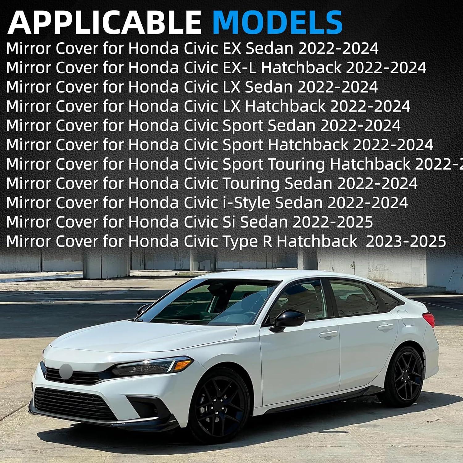 Cubierta de Espejo Lateral Izquierda Honda Civic 2022-2025 - LOIYLLEN