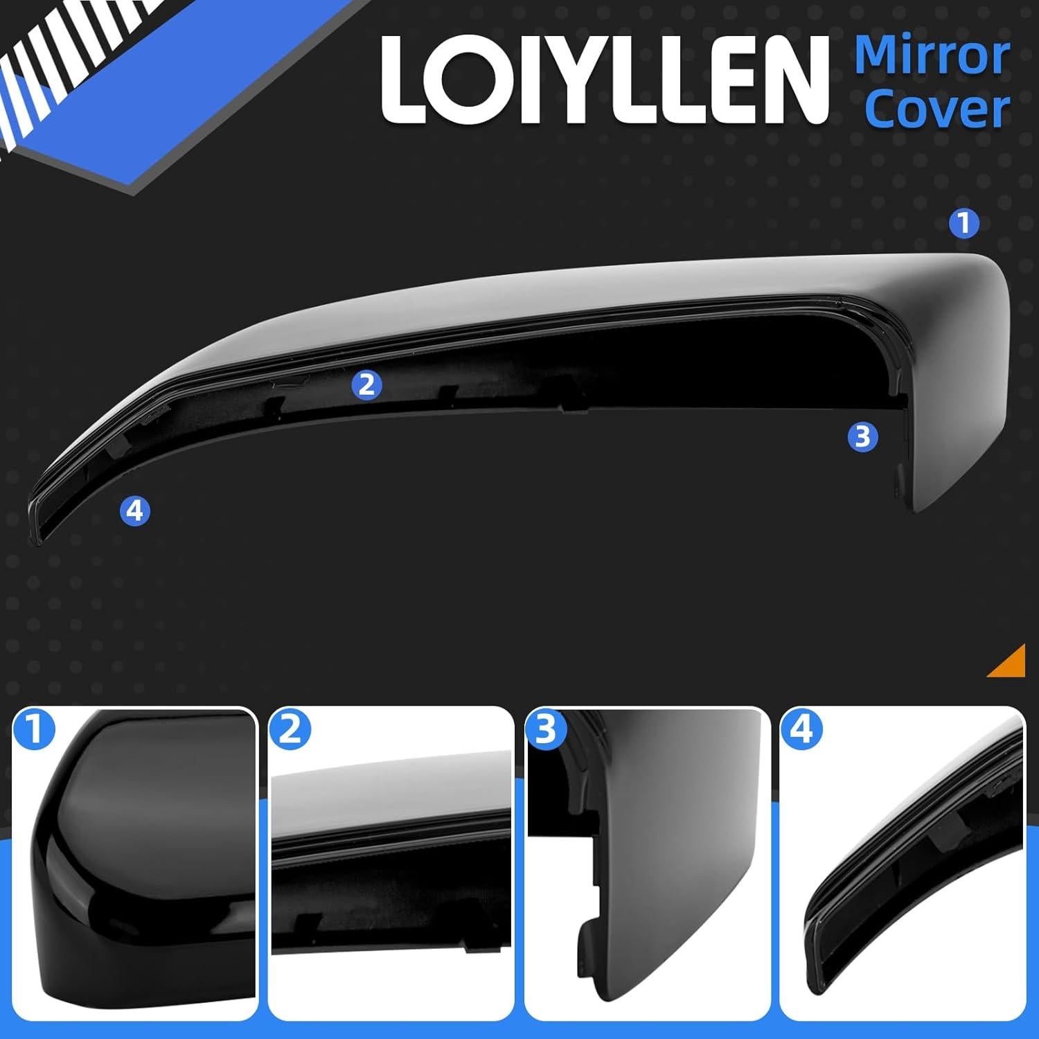 Cubierta Espejo Lateral Izquierdo Honda Civic 2016-2021