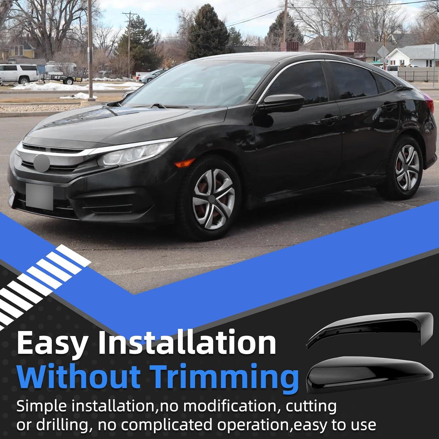 Cubierta Espejo Lateral Izquierdo Honda Civic 2016-2021